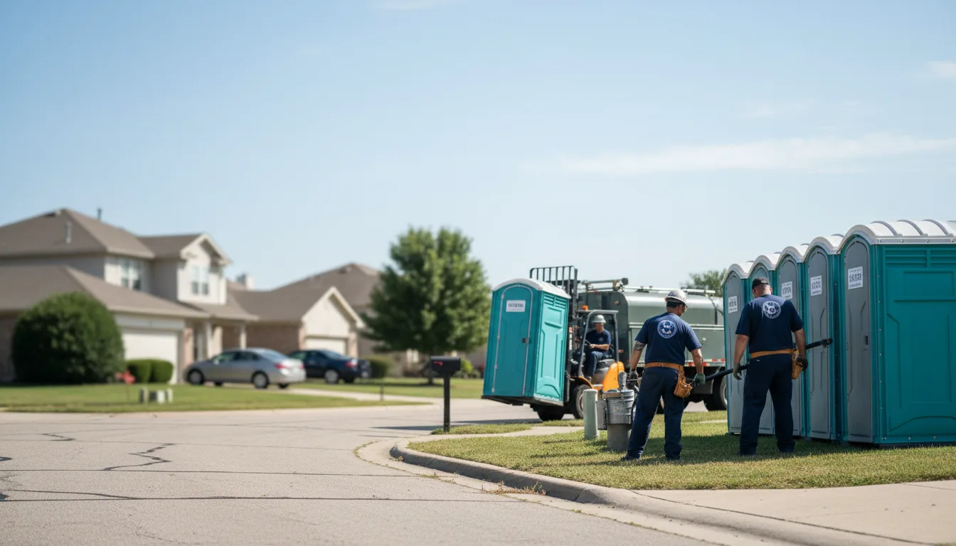 Porta Potty Rental in Chester, OH near me